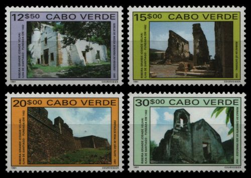 Kap Verde 1991 - Mi-Nr. 609-612 ** - MNH - Cidade Velha