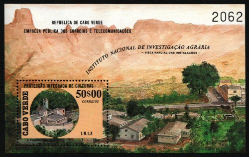Kap Verde 1988 - Mi-Nr. Block 12 ** - MNH - Pflanzenschutz