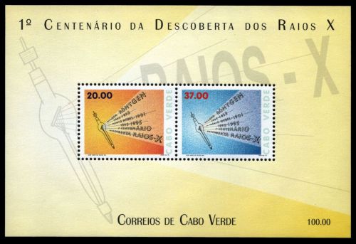 Kap Verde 1995 - Mi-Nr. Block 28 ** - MNH - Röntgenstrahlen