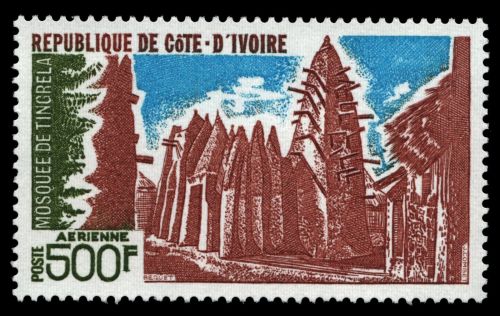 Elfenbeinküste 1977 - Mi-Nr. 509 ** - MNH - Tingrela-Moschee