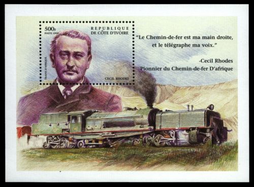 Elfenbeinküste 1999 - Mi-Nr. Block 34 ** - MNH - Lokomotiven / Locomotives