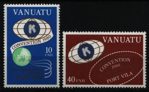 Vanuatu 1980 - Mi-Nr. 591-592 ** - MNH - Kiwanis International