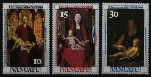 Vanuatu 1980 - Mi-Nr. 595-597 ** - MNH - Weihnachten / X-mas