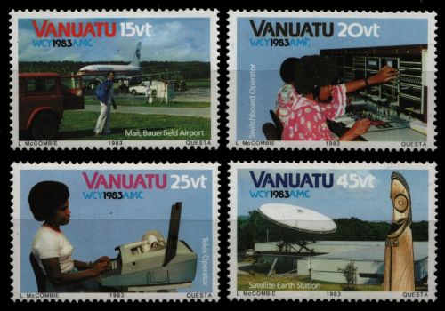 Vanuatu 1983 - Mi-Nr. 666-669 ** - MNH - Weltkommunikationsjahr