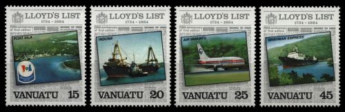 Vanuatu 1984 - Mi-Nr. 674-677 ** - MNH - Schiffe / Ships
