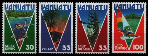 Vanuatu 1986 - Mi-Nr. 716-719 ** - MNH - Tourismus