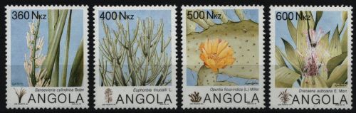 Angola 1993 - Mi-Nr. 928-931 ** - MNH - Pflanzen / Plants