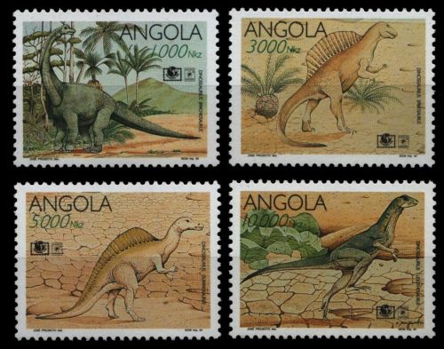 Angola 1994 - Mi-Nr. 964-967 ** - MNH - Prähistorische Tiere