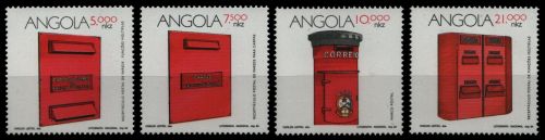 Angola 1994 - Mi-Nr. 973-976 ** - MNH - Briefkästen