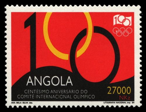 Angola 1994 - Mi-Nr. 981 ** - MNH - 100 Jahre Olympisches Komitee