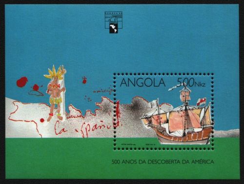 Angola 1992 - Mi-Nr. Block 14 ** - MNH - Schiffe / Ships