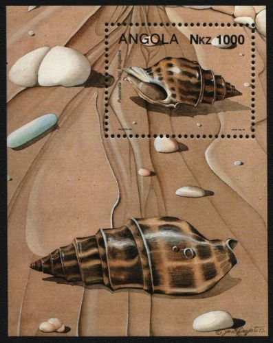 Angola 1993 - Mi-Nr. Block 15 ** - MNH - Meeresschnecken / Marine snails