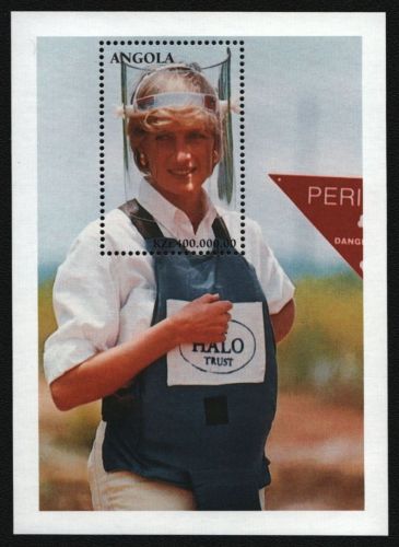 Angola 1998 - Mi-Nr. Block 39 ** - MNH - Prinzessin Diana
