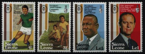 Sierra Leone 1981 - Mi-Nr. 646-649 ** - MNH - Jugendförderpreis