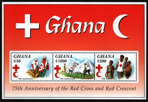 Ghana 1994 - Mi-Nr. Block 266 ** - MNH - Rotes Kreuz / Red cross