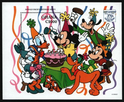 Ghana 1995 - Mi-Nr. Block 267 ** - MNH - Walt Disney