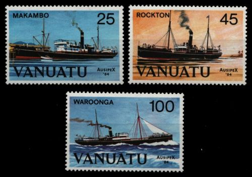 Vanuatu 1984 - Mi-Nr. 683-685 ** - MNH - Schiffe / Ships