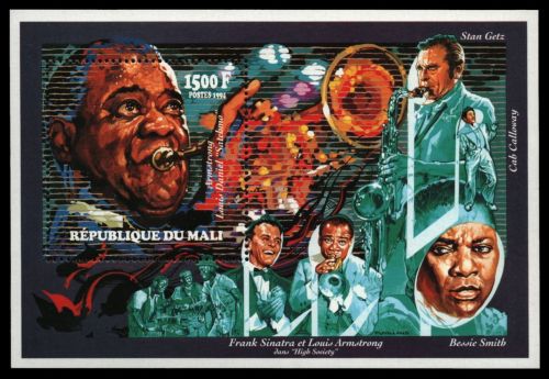 Mali 1994 - Mi-Nr. Block 45 A ** - MNH - Jazz-Musiker