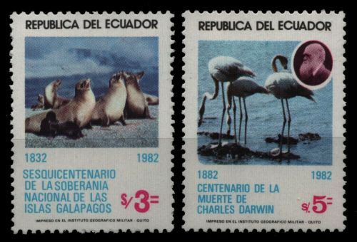 Ecuador 1983 - Mi-Nr. 1940-1941 ** - MNH - Wildtiere / Wild animals