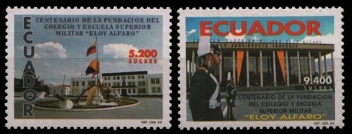 Ecuador 1999 - Mi-Nr. 2414-2415 ** - MNH - Militärschule