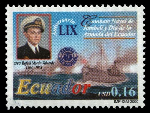 Ecuador 2000 - Mi-Nr. 2480 ** - MNH - Seeschlacht von Jambeli