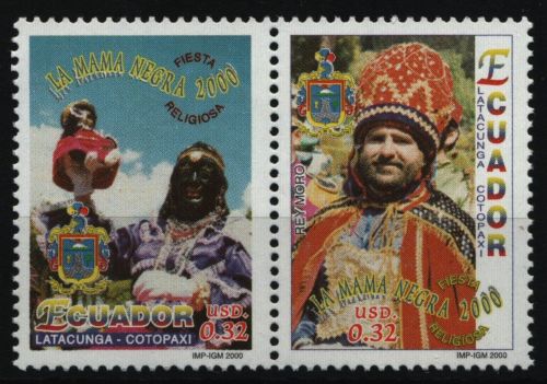 Ecuador 2000 - Mi-Nr. 2500-2501 ** - MNH - Prozession