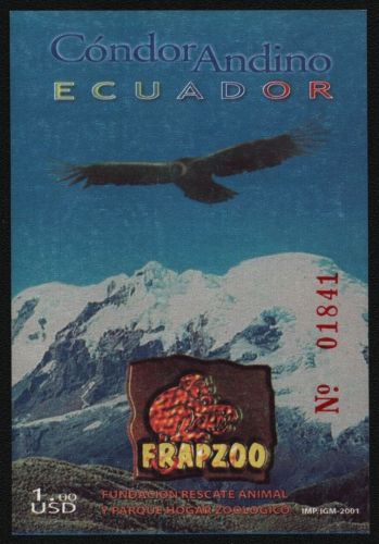 Ecuador 2001 - Mi-Nr. Block 164 ** - MNH - Vögel / Birds