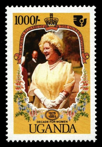 Uganda 1985 - Mi-Nr. 433 ** - MNH - 85. Geburtstag Queen Mum