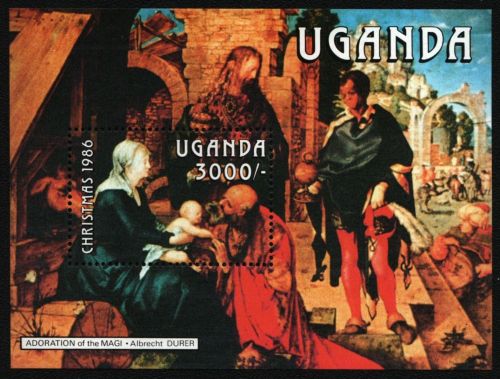 Uganda 1986 - Mi-Nr. Block 67 ** - MNH - Weihnachten / X-mas