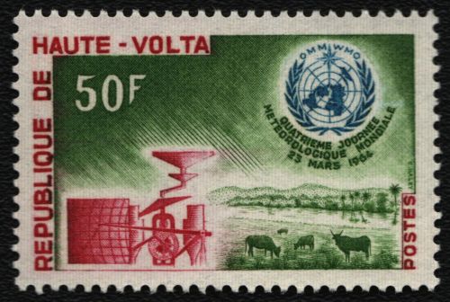 Obervolta 1964 - Mi-Nr. 145 ** - MNH - Welttag der Meteorologie