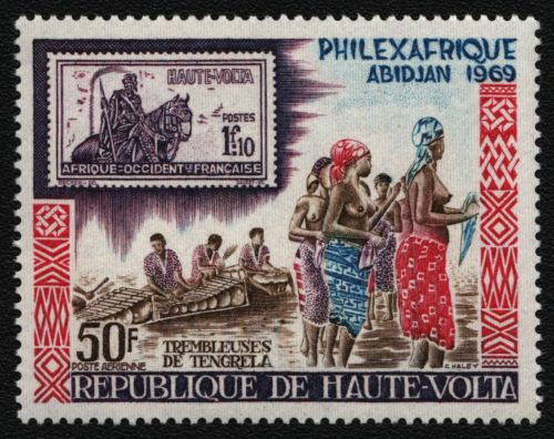 Obervolta 1969 - Mi-Nr. 256 ** - MNH - PHILEXAFRIQUE