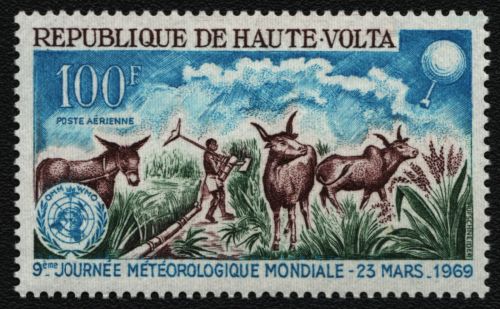 Obervolta 1969 - Mi-Nr. 258 ** - MNH - Welttag der Meteorologie