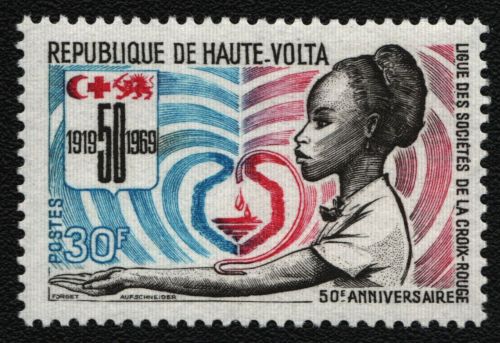 Obervolta 1969 - Mi-Nr. 262 ** - MNH - Rotes Kreuz / Red cross