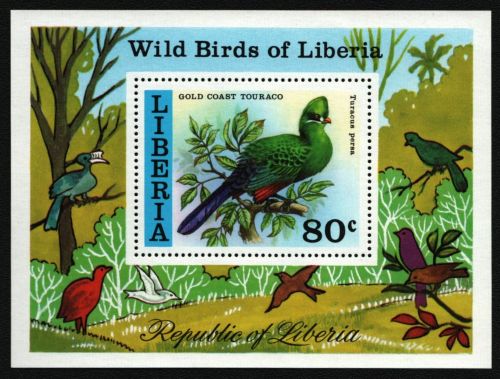Liberia 1977 - Mi-Nr. Block 85 ** - MNH - Vögel / Birds