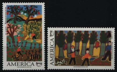 Chile 1995 - Mi-Nr. 1672-1673 ** - MNH - Naturschutz