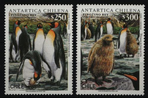 Chile 1996 - Mi-Nr. 1786-1787 ** - MNH - Pinguine / Penguins