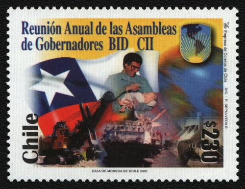 Chile 2001 - Mi-Nr. 2007 ** - MNH - Entwicklungsbank
