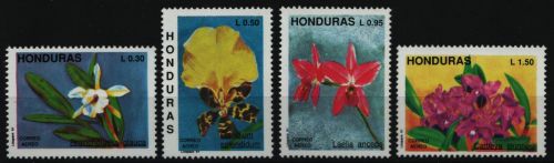 Honduras 1991 - Mi-Nr. 1105-1108 ** - MNH - Orchideen / Orchids