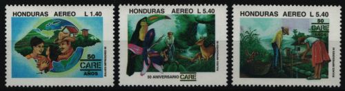 Honduras 1995 - Mi-Nr. 1288-1290 ** - MNH - Hilfsorganisation CARE