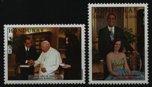 Honduras 1999 - Mi-Nr. 1422-1423 ** - MNH - Carlos Roberto Flores