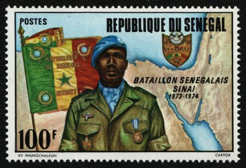 Senegal 1975 - Mi-Nr. 571 ** - MNH - UNO-Friedensmission