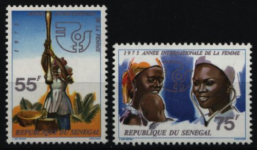 Senegal 1975 - Mi-Nr. 573-574 ** - MNH - Jahr der Frau