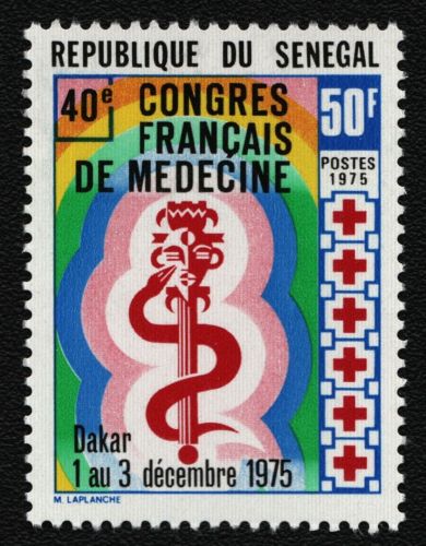 Senegal 1975 - Mi-Nr. 576 ** - MNH - Medizin-Kongress
