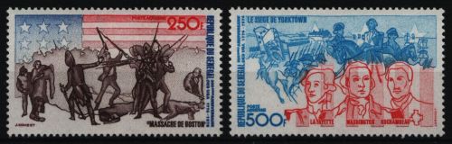 Senegal 1975 - Mi-Nr. 577-578 ** - MNH - 200 Jahre USA