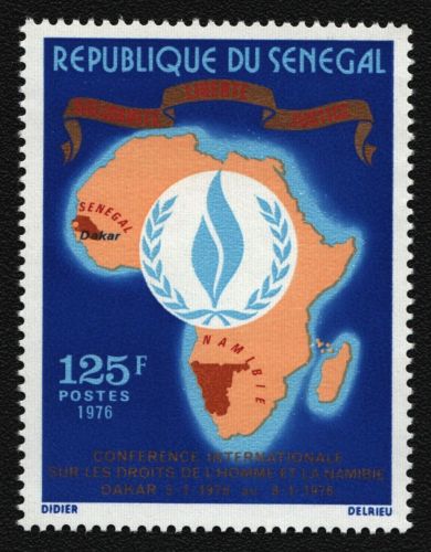Senegal 1976 - Mi-Nr. 579 ** - MNH - Menschenrechte