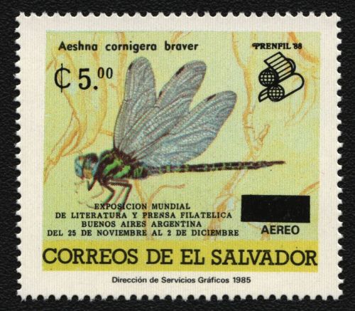 El Salvador 1988 - Mi-Nr. 1710 ** - MNH - Libellen / Dragonflies