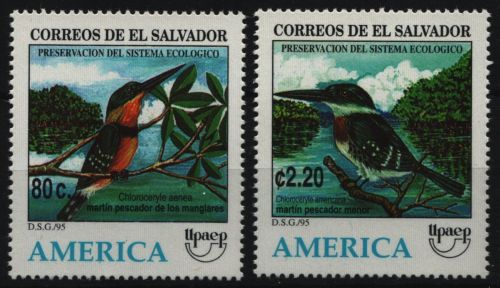 El Salvador 1995 - Mi-Nr. 1995-1996 ** - MNH - Vögel / Birds