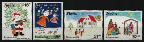 Nevis 1982 - Mi-Nr. 80-83 ** - MNH - Weihnachten / X-mas