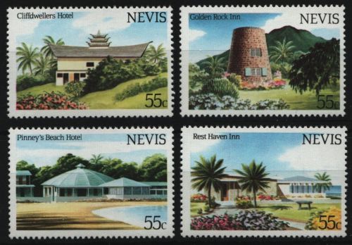 Nevis 1984 - Mi-Nr. 143-146 ** - MNH - Tourismus