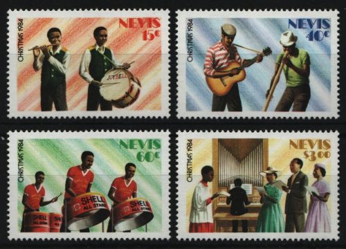 Nevis 1984 - Mi-Nr. 210-213 ** - MNH - Weihnachten / X-mas